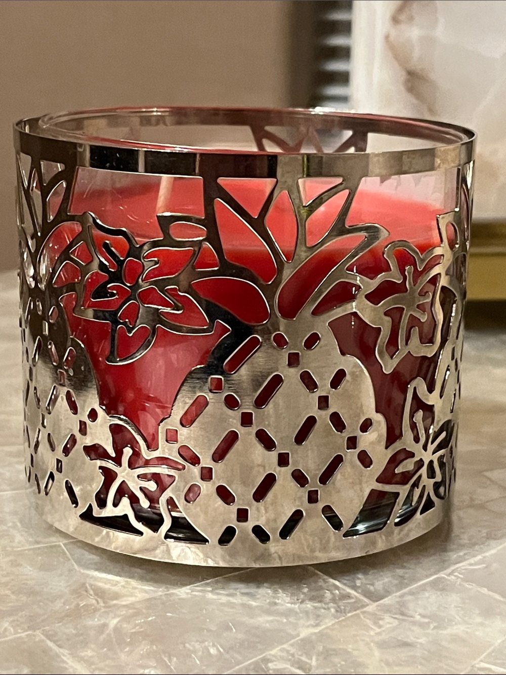 Bath & Body Works Pineapple Tropical Metal Candle Holder